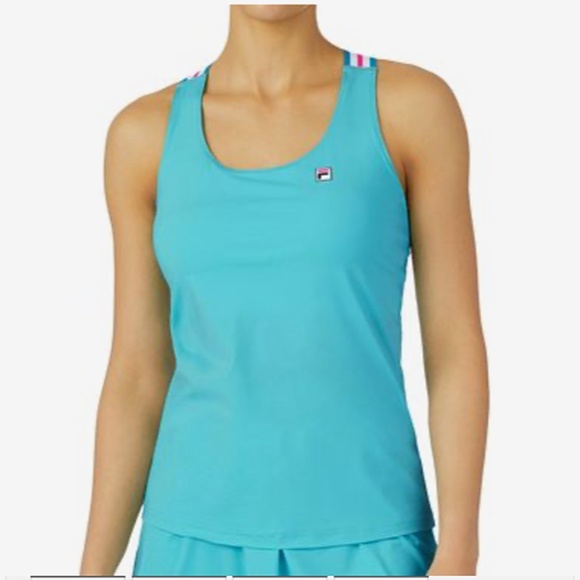 Tie Breaker Cross Back Tank NWOT Sz Small - Picture 2 of 3